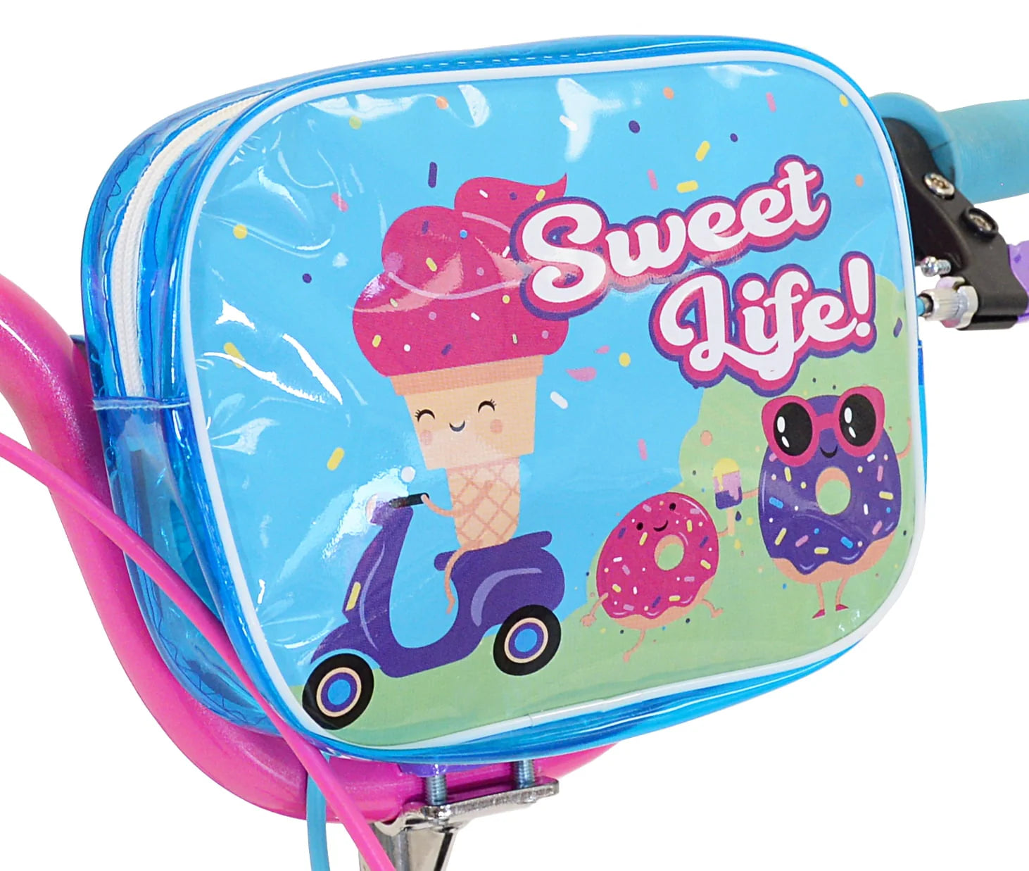 Kent Bicycles 18" Sweetness Girls Child Bike, Purple/Pink/Blue